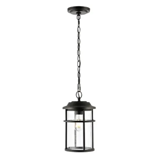 Cianna 5" Outdoor Pendant - PLT4016 - Black - Safavieh image {1}