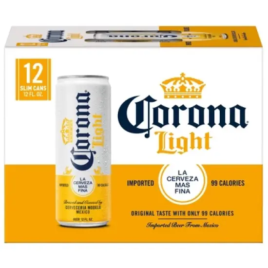Corona Light Lager Beer - 12pk/12 fl oz Cans image {9}