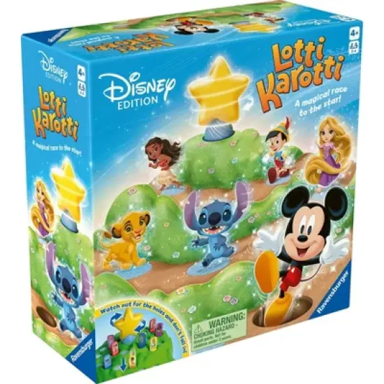Ravensburger Disney Lotti Karotti Board Game: Creative Thinking, Includes Cards & Game Pieces, 2-4 Players, 20 Min Play image {3}