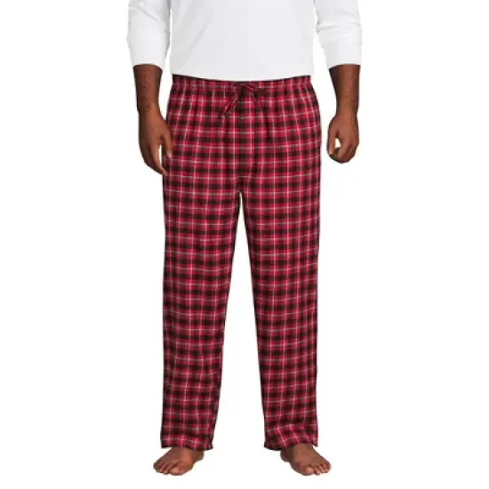 Lands' End Men's Flannel Pajama Pants image {4}