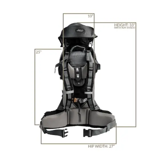 ClevrPlus Canyonero Baby Toddler Backpack Camping Hiking Child Kid Carrier image {5}