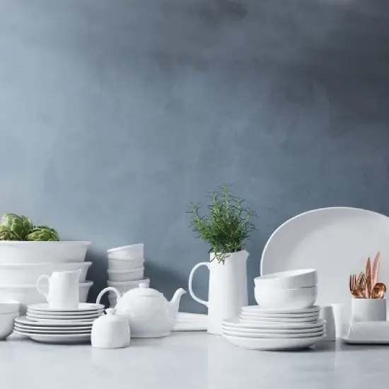 14oz Porcelain Ramekin White - Threshold&trade; image {1}