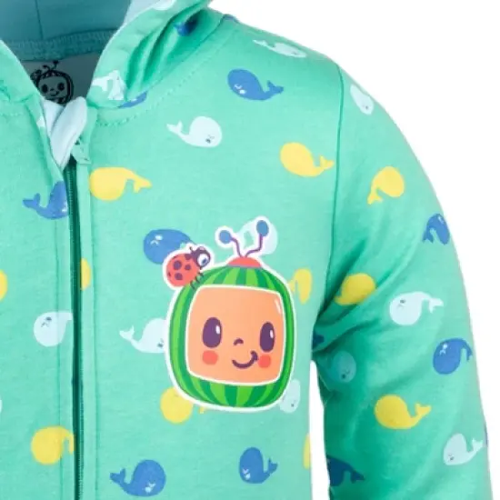 CoComelon Fleece Coverall Teal  image {4}