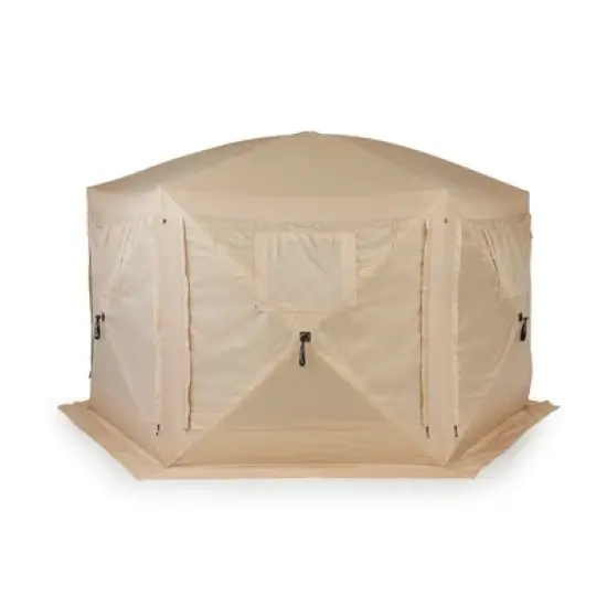 Clam Quick Set Pavilion Portable Canopy + 150 x 150 Inch Floor Tarp Attachment image {3}