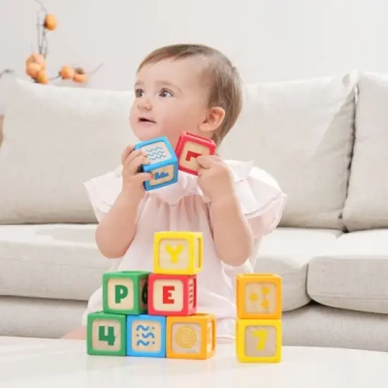 Hape My First Wooden Blocks Stacking Toy image {11}
