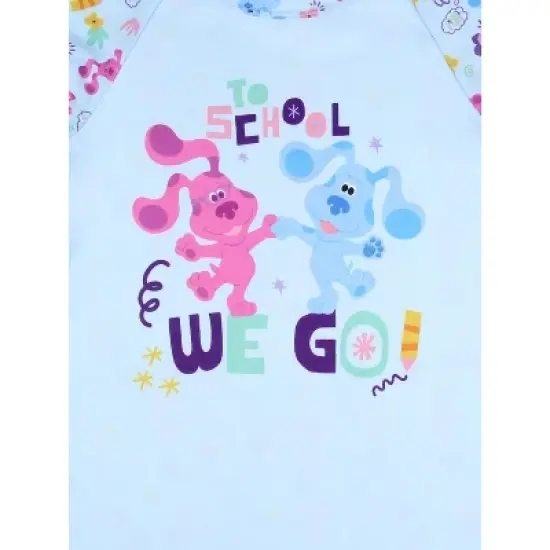 Nickelodeon Toddler Girls' Blue's Clues School Sleep Pajama Dress Nightgown Blue image {1}