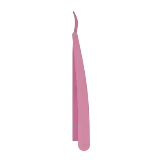 L3 Straight Razor Holder - Excellent Grip and Control - Precision Shaving Control - Level Three Straight Razor Holder (Pink) image {5}