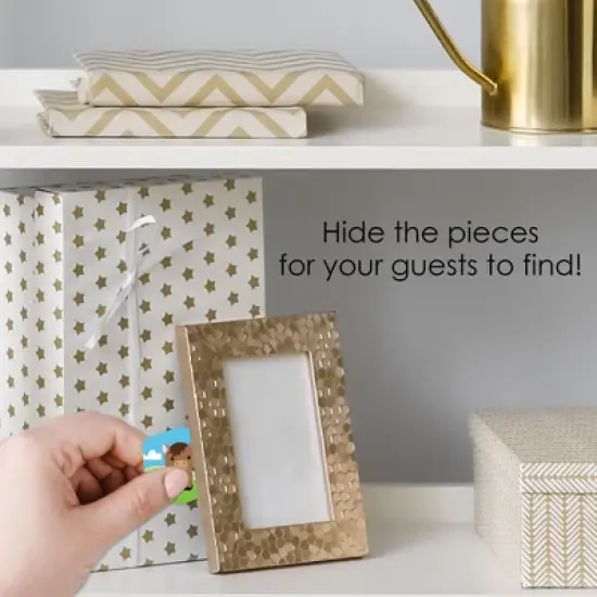 Big Dot of Happiness Farm Animals - Barnyard Baby Shower or Birthday Party Scavenger Hunt - 1 Stand and 48 Game Pieces - Hide and Find Game image {2}