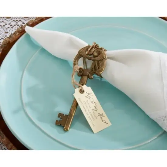 12ct "Key to My Heart" Antique Bottle Opener image {3}