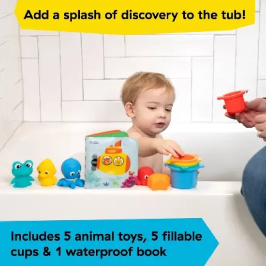 Baby Einstein Ocean Explorers Opus Bath Pals Gift Set - 11pk - 3 Months+ image {1}