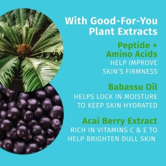 Hempz Beauty Actives Body Lotion with Firming Peptide + Amino Acids - Brazilian Berry - 17 fl oz image {6}