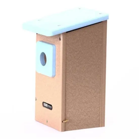 13" Recycled Bluebird House Blue - Birds Choice image {1}