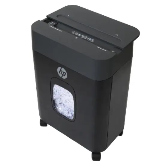 HP Inc. HP-MC83 8-Sheet Microcut Shredder in Gray image {8}