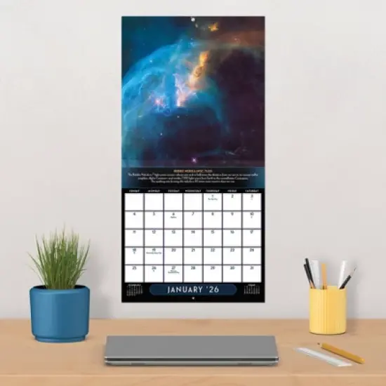 Trends International 2026 NASA Galaxies 12"x12" Wall Calendar image {4}