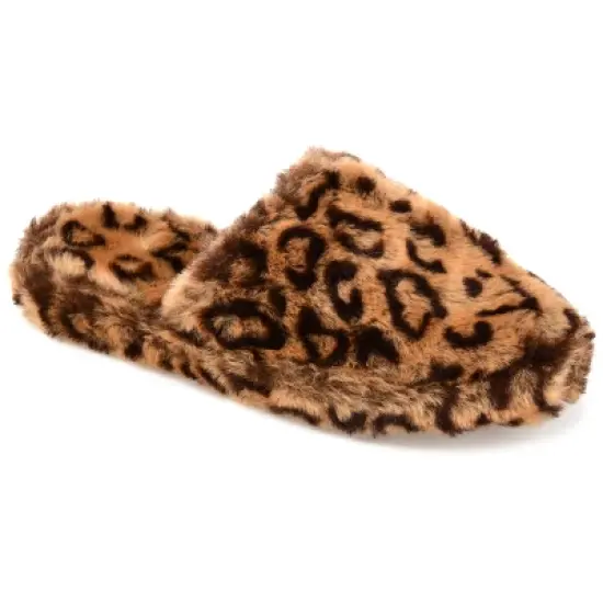 Journee Collection Womens Cozey Comfort Insole Slip On Mules Round Toe Slippers image {12}