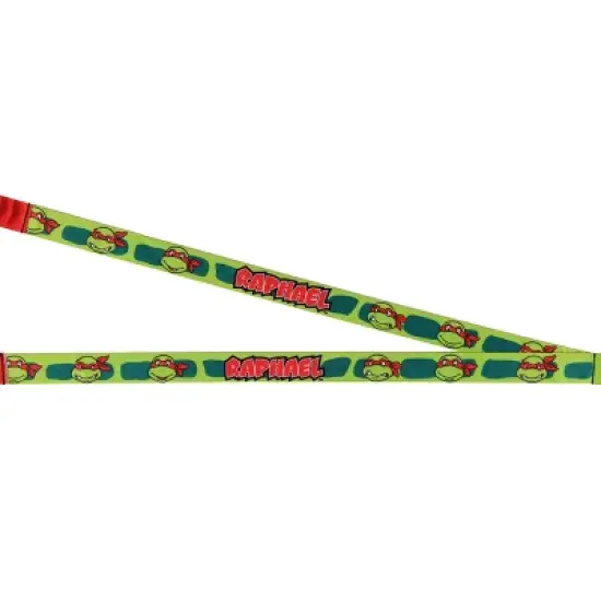 Teenage Mutant Ninja Turtles Character Design ID Badge Holder Lanyard, Raphael image {2}