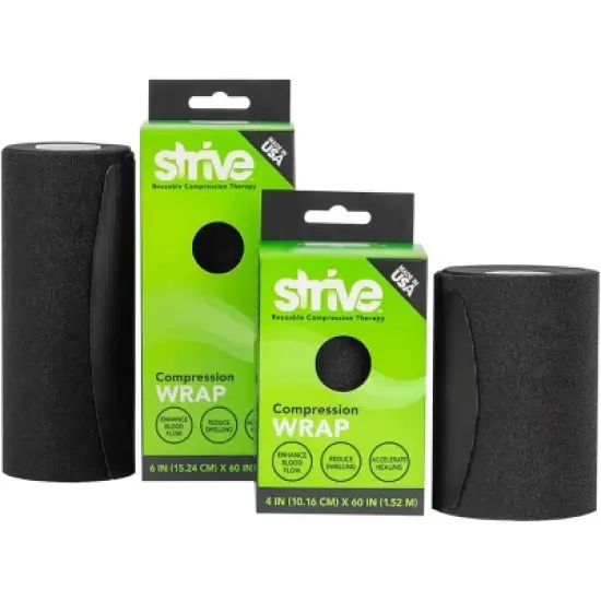 Strive Elastic Compression Therapy Wrap, for Muscle Recovery and Joint Pain Relief image {6}