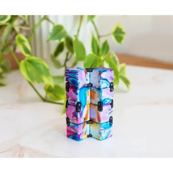 Toynk Infinity Cube Plastic Fidget Toy Blocks image {5}