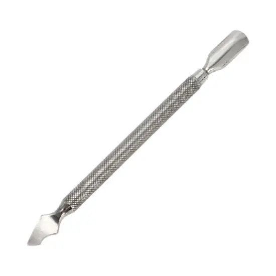 Unique Bargains Multi-function Cuticle Pusher 5.35" Length Silver Tone 1 Pc image {6}