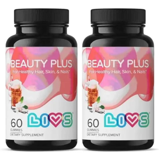 LIVS Gummies Beauty Plus (hair, skin, & nails) image {10}