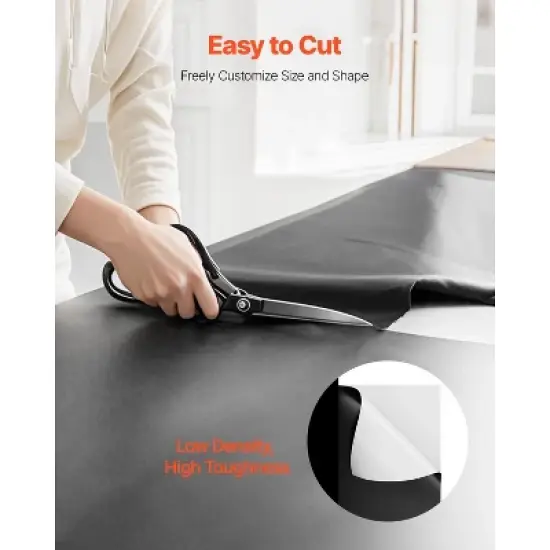 VEVOR 10 Mil Plastic Sheeting Heavy Duty 10' x 100', Thick Plastic Sheeting Roll, Plastic Drop Cloth Painters Tarp Covering image {6}