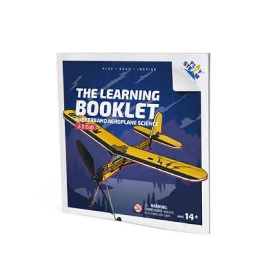 Playsteam Rubber Band Airplane Science - J-3 Cub image {2}