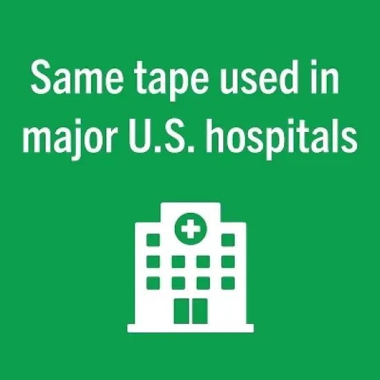 Nexcare Flexible Clear Tape Dispenser 1" x 10yd image {4}