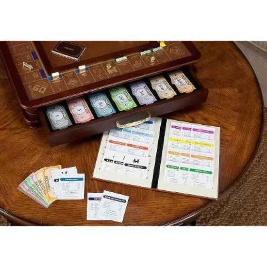 WS Game Company Monopoly Luxury Edition Board Game image {5}