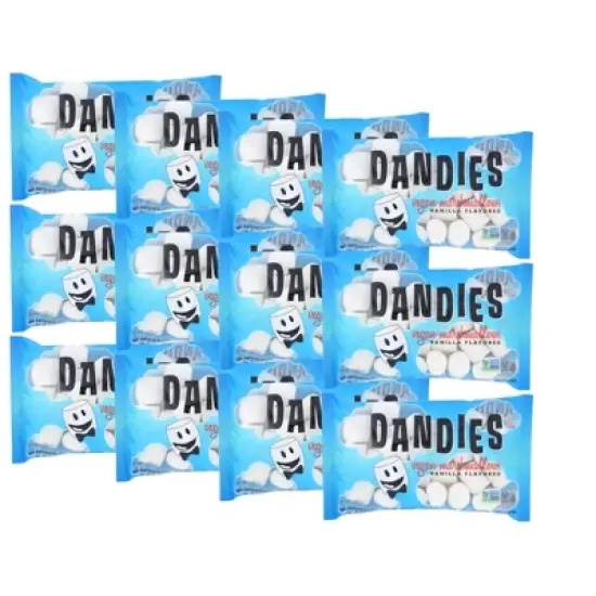 Dandies Vegan Vanilla Flavored Marshmallows - Case of 12/10 oz image {7}