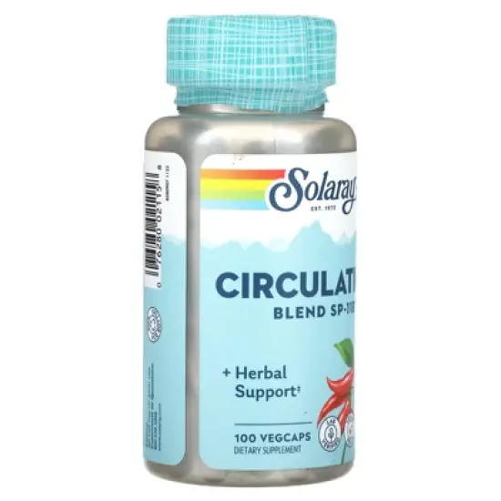 Solaray Circulation Blend SP-11B, 100 VegCaps image {3}