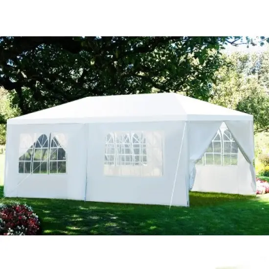 Tangkula 10'x20' Heavy Duty Canopy Party  Gazebo Cater Event Wedding TentW/Side Walls image {7}