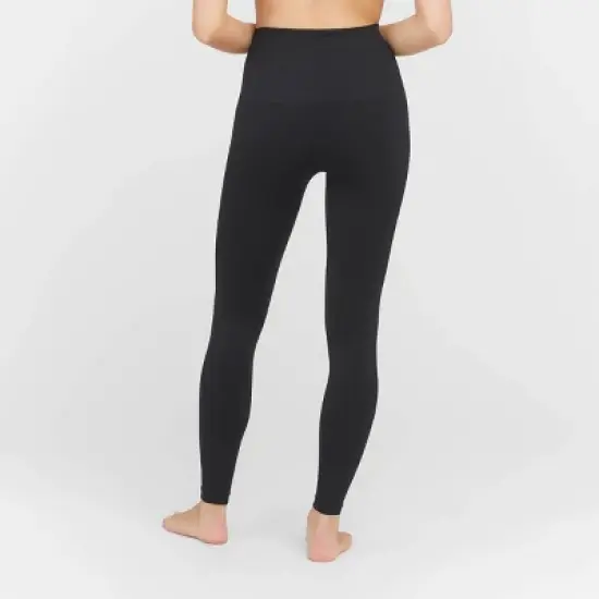 ASSETS by SPANX Women's Seamless Leggings - Black image {1}
