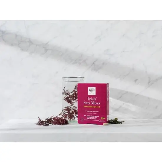 NEW NORDIC Irish Sea Moss Extract - Tri-Algae Complex with Norwegian Kelp & Wakame Seaweed - Vegan & Gluten Free , Compressed Raw Powder - 30 Tablets image {2}