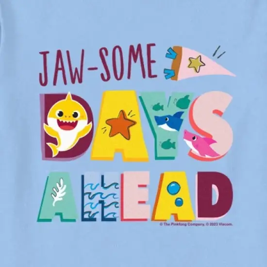 Toddler's Baby Shark Jaw-Some Days Ahead T-Shirt image {1}