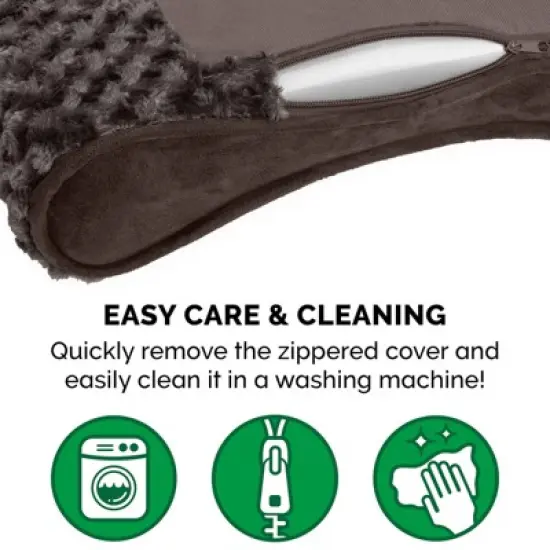 FurHaven Ultra Plush Luxe Lounger Orthopedic Dog Bed image {9}