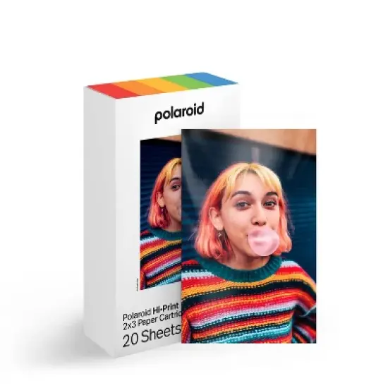 Polaroid Hi-Print Paper Gen 2: Android & iOS Compatible, Bluetooth, USB-C Connection image {6}