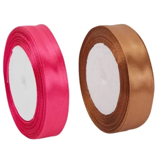 Stockroom Plus 50 Pack Kraft Black Paper Gift Boxes, Bulk Set with Ribbon & Stickers (3x3x3 In) image {5}