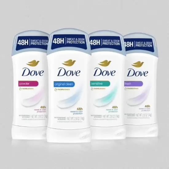 Dove Beauty Powder 48-Hour Invisible Solid Antiperspirant & Deodorant Stick - 1.6oz image {4}