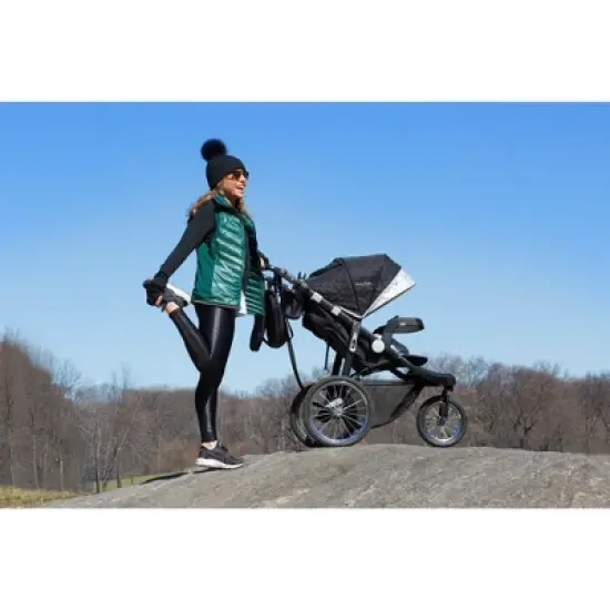 Jeep Cross-Country Sport Plus Stroller Jogger by Delta Children - Charcoal Galaxy image {1}