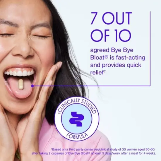 Love Wellness Bye Bye Bloat Vitamins - 10ct image {4}