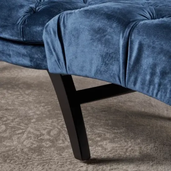 Garret Tufted Chaise Lounge - Christopher Knight Home image {2}