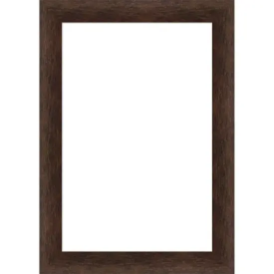 Amanti Art Warm Walnut Narrow Framed Dry Erase Magnetic Board image {8}