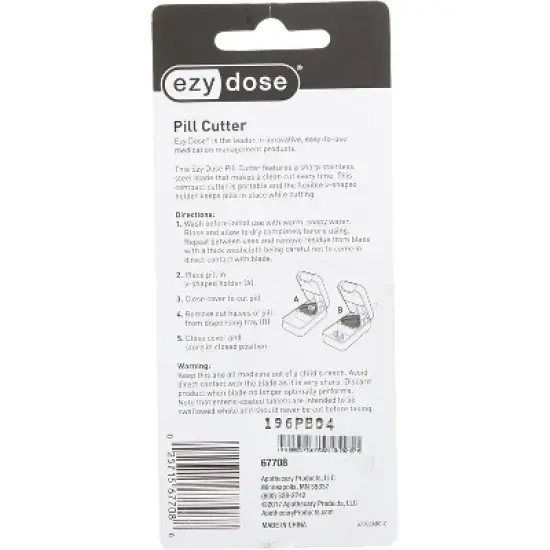 Ezy Dose Pocket Tablet Cutter 1 ea image {4}