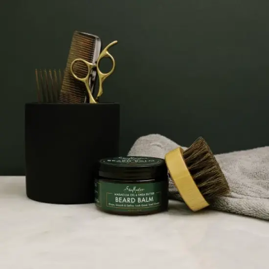 SheaMoisture Men Beard Balm - Maracuja Oil & Shea Butter - 4oz image {12}