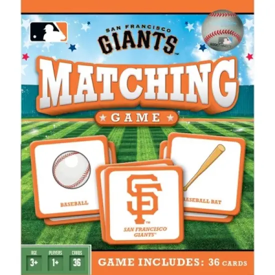 MasterPieces Officially Licensed MLB San Francisco Giants Matching Game for Kids and Families image {1}