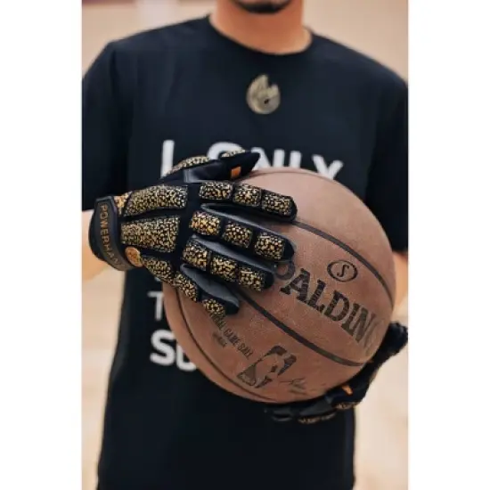 POWERHANDZ Anti Grip Basketball Weighted Training Gloves image {3}