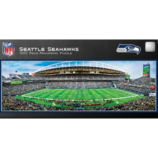MasterPieces Sports Panoramic Puzzle - NFL Seattle Seahawks Center View image {1}