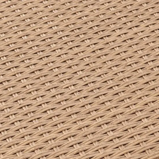 Landon 2pc Outdoor Wicker Chat Set - Beige - Crosley image {11}