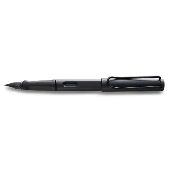 Lamy safari Fountain Pen Medium Nib Charcoal (L17M) image {1}