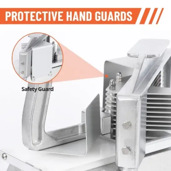 Tomato Slicer, Commercial Stainless Steel 1/4" Slicer with Built-in Cutting Board for Restaurant & Home image {5}